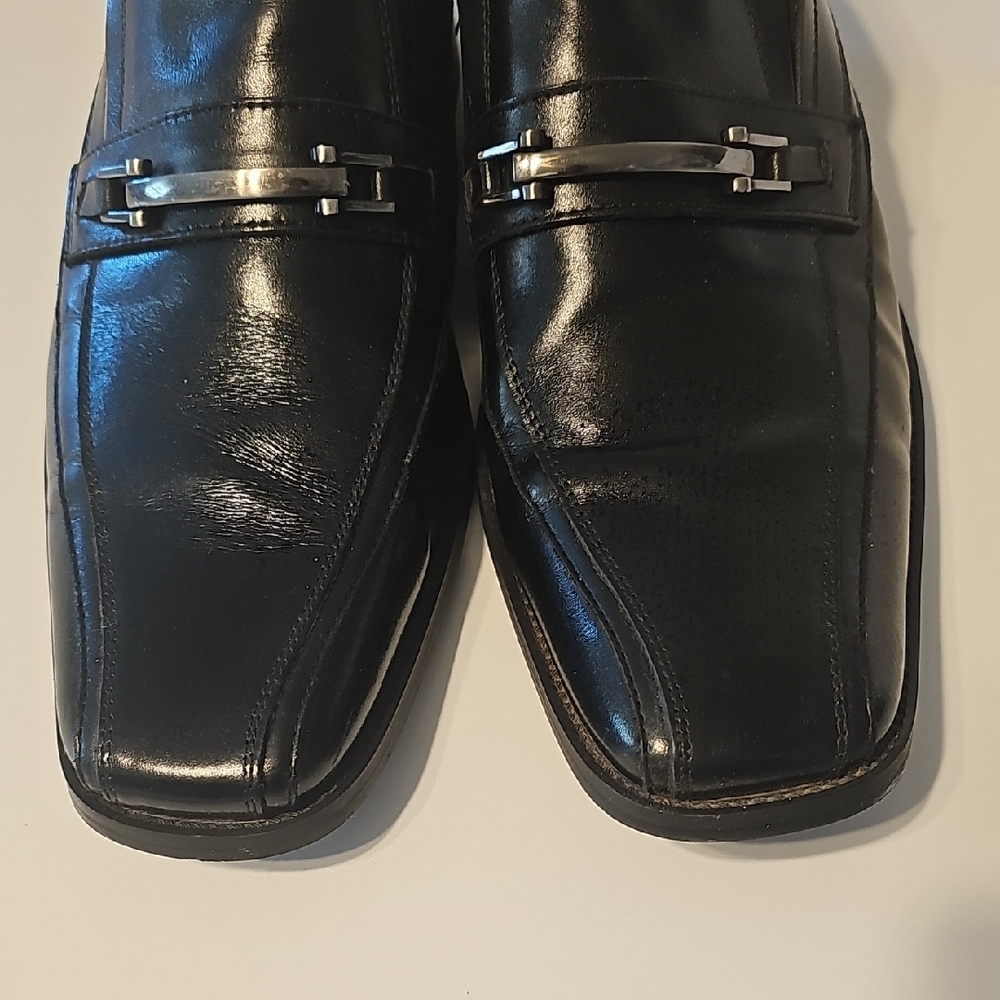 Steve Madden Classic Black Men's Slip-Ons